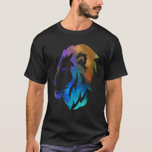 Camiseta León Felidae Gran Gato Ropa Hombres Mujeres Niño