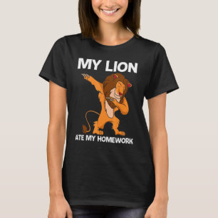 Camiseta León Genial Para Niños Chicos Safari De La Jungla 