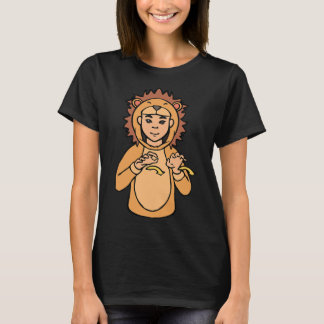 Camiseta León gesto de mano en ASL Conciencia de pérdida au