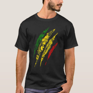 Camiseta León Guerrero De Judá Rey Rasta Reggae Jamaica Ro