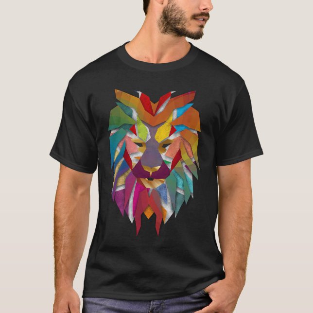 Camiseta León hecho por Piezas (Anverso)
