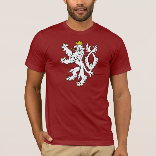 Camiseta León heráldico bohemio (Anverso)
