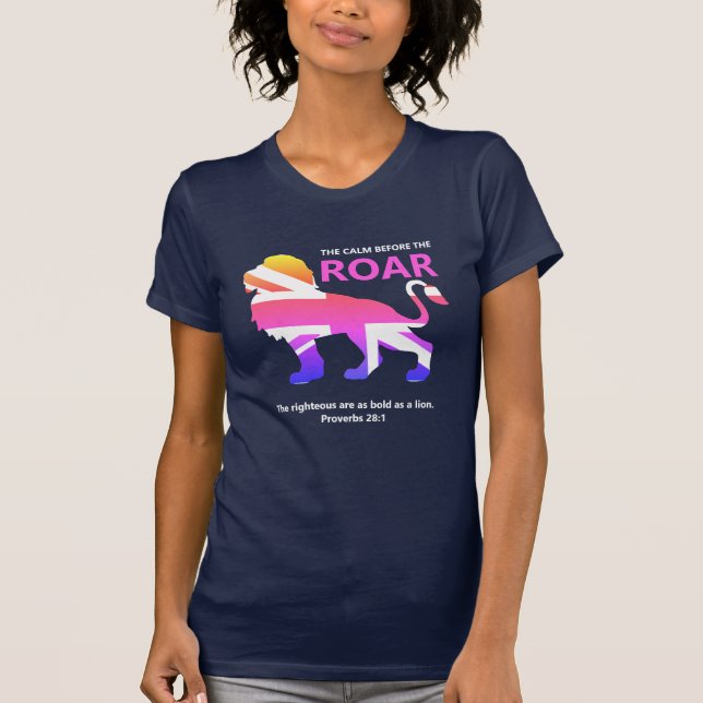 Camiseta León JACK de la UNIÓN Británica Patriótica (Anverso)
