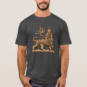 Camiseta León Judá Tripa Jah Rastafari Reggae Rasta Raíces