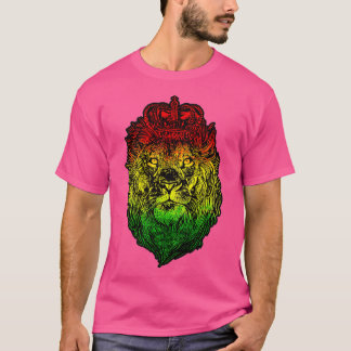 Camiseta León Judah Rastafarian León Etíope - Reggaeton
