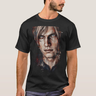 Camiseta Leon Kennedy Resident Evil 9 Vehículo Atraviesa Mu