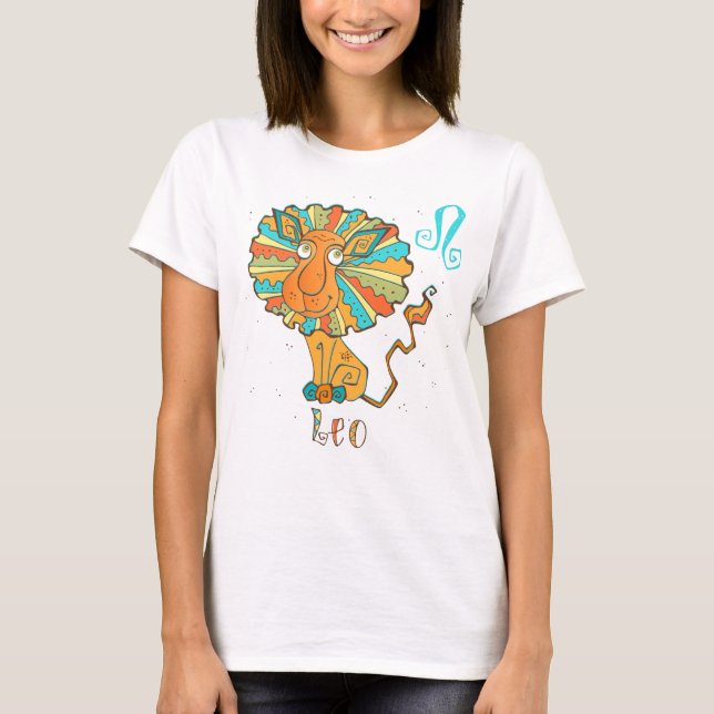 Camiseta León Leo Adorable (Anverso)