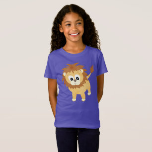 Camiseta León lindo Cub del bebé