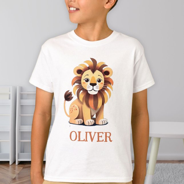 Camiseta León lindo personalizado (Subido por el creador)