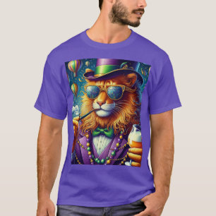 Camiseta León/Louisiana Mardi Gras