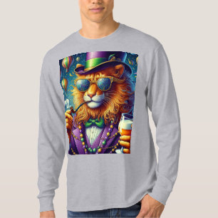 Camiseta León/Louisiana Mardi Gras