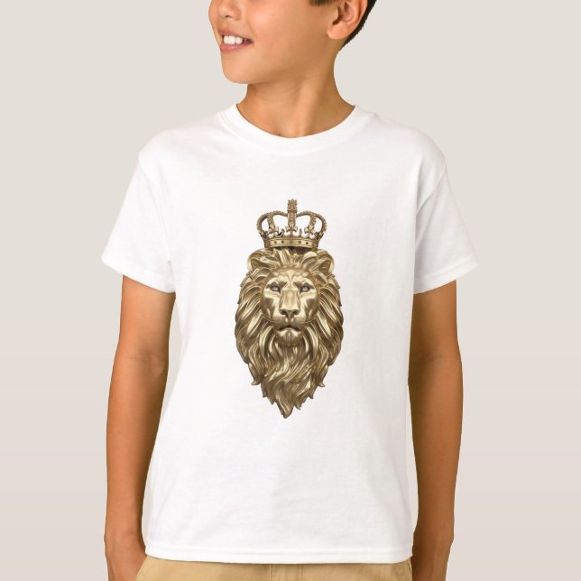 Camiseta León majestuoso (Anverso)