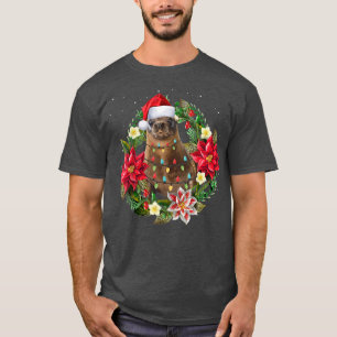 Camiseta León marino con Navidades alumbra a la familia