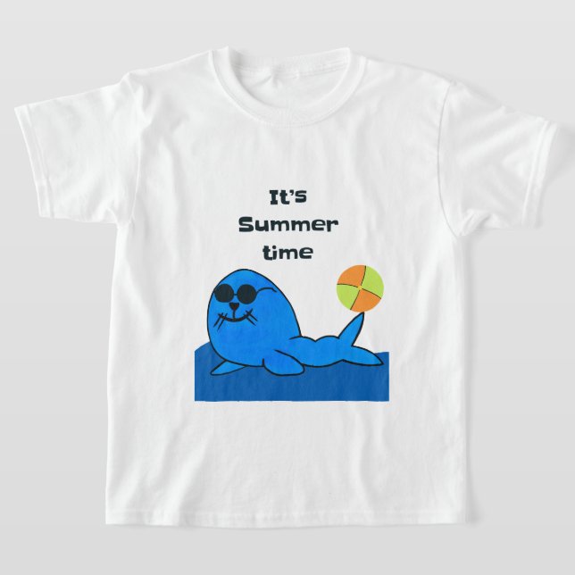 Camiseta León marino en verano (Distribución)