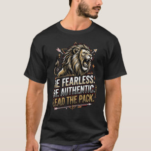Camiseta León Mentalidad Alfa – Lidera Sin Miedo