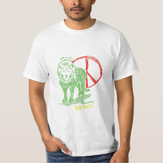 Camiseta León pacífico de Rasta