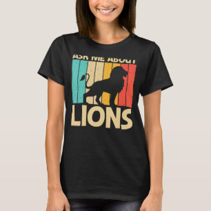 Camiseta León Para Hombres Mujeres León Selva Safari Animal