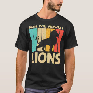 Camiseta León Para Hombres Mujeres León Selva Safari Animal