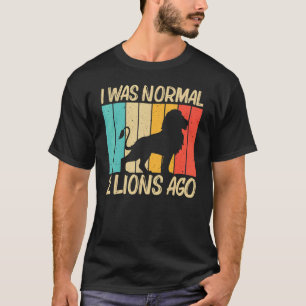 Camiseta León Para Hombres Mujeres León Selva Safari Animal