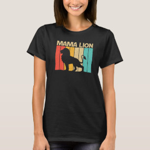 Camiseta León Para Mujeres Chicas Animal De Safari De La Se