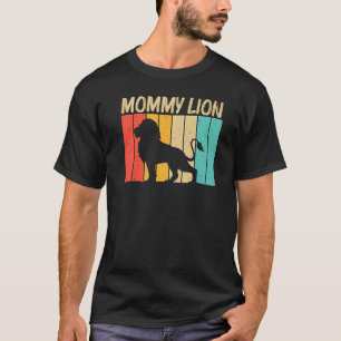 Camiseta León Para Mujeres Chicas León Selva Safari Animal