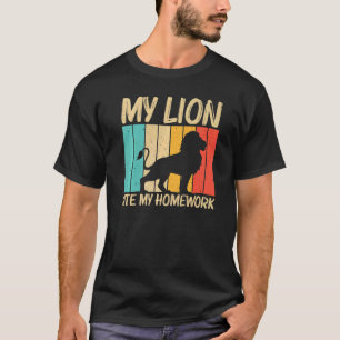 Camiseta León Para Niños Animales De La Selva De León Safar