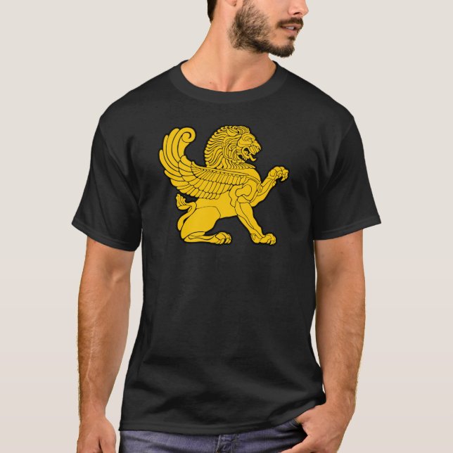 Camiseta león persa (Anverso)