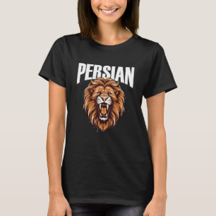 Camiseta León Persa Símbolo Iraní Bandera De Irán Persia