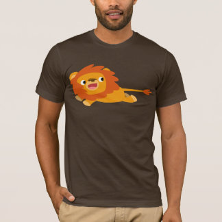 Camiseta Leon Personalizado Cute Rushing