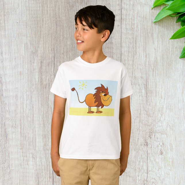 Camiseta León Personalizado gracioso en el animal safari de (Subido por el creador)