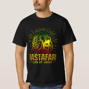Camiseta León Rastafari De Judah - Jah Him Reggae Music