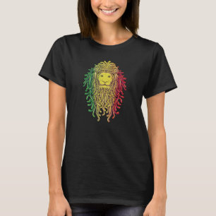 Camiseta León rastafari de Judea Jamaica Souvenir Rasta Roo