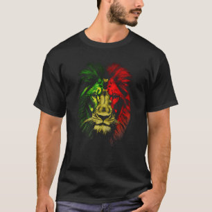 Camiseta león reggae gato salvaje gato grande león Jamaica