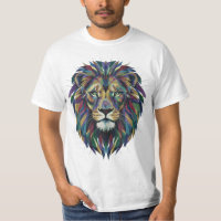 Camiseta León Rugido Kaleido**