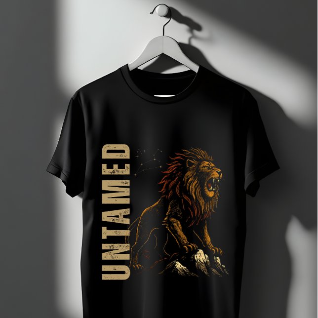 Camiseta León Rugiente Indomable  (Subido por el creador)