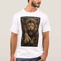 León Rugiente – Micro Mosaico 3D
