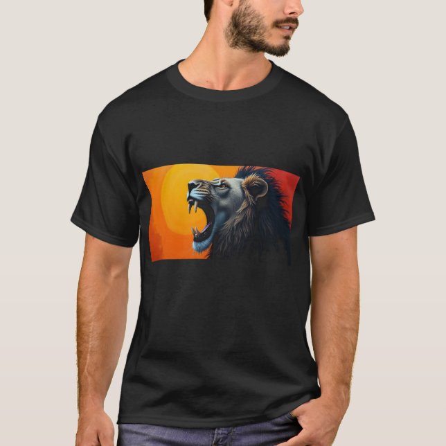 Camiseta León ruidoso (Anverso)