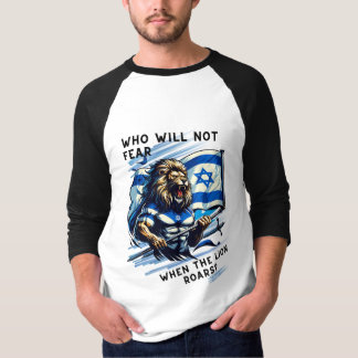 Camiseta León ruidoso de Israel