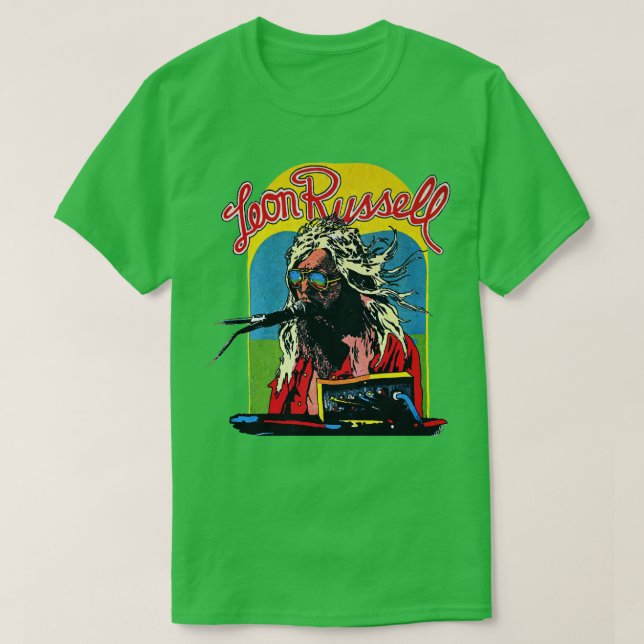 Camiseta Leon Russell (Diseño del anverso)