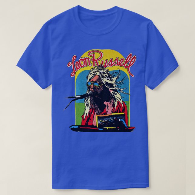 Camiseta Leon Russell (Diseño del anverso)