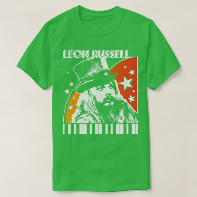 Camiseta Leon Russell (Diseño del anverso)