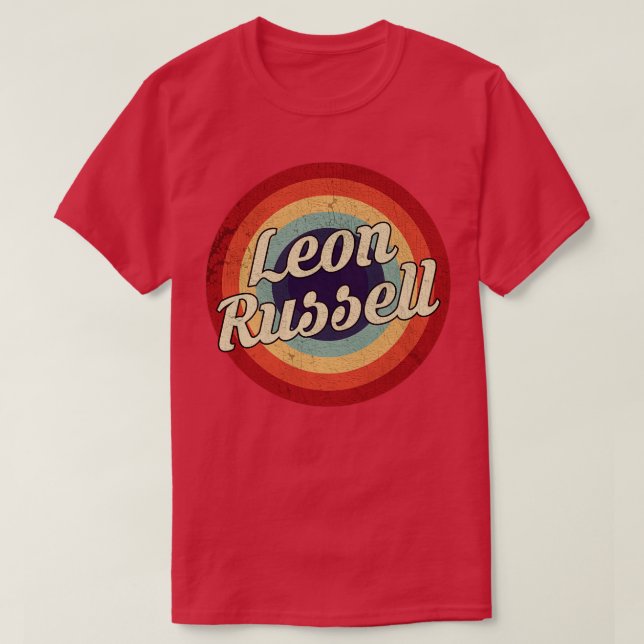 Camiseta Leon Russell (Diseño del anverso)