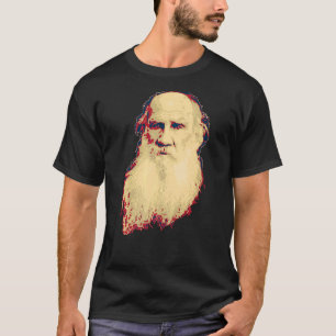Camiseta León Tolstoy Retro Propaganda