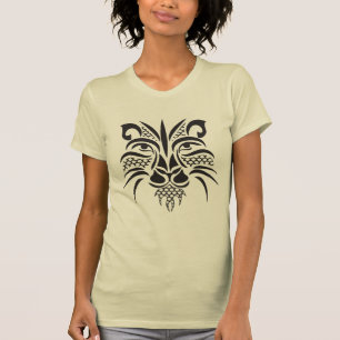 Camiseta León tribal negro 2