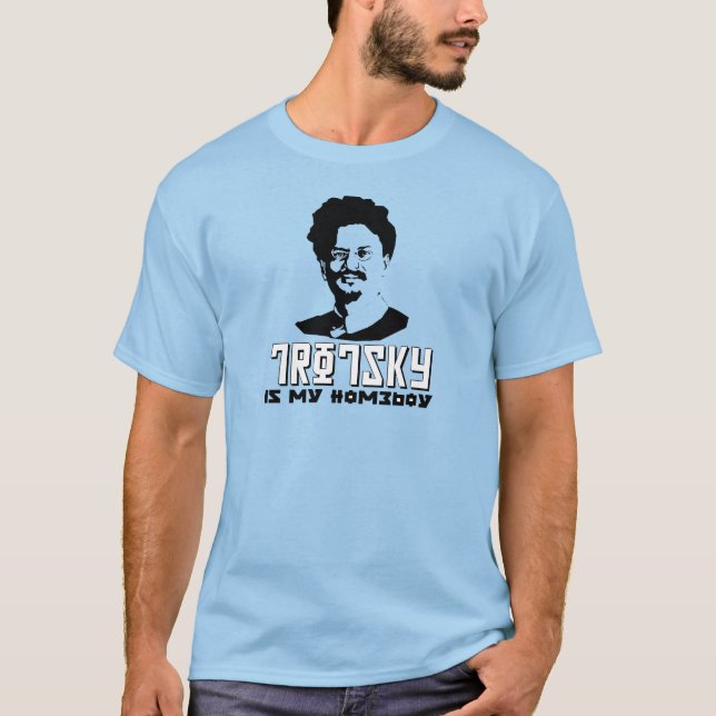 Camiseta León Trotsky es mi homeboy (Anverso)