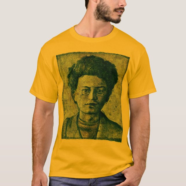 Camiseta León Trotsky. Héroe y mártir de la Unión (Anverso)