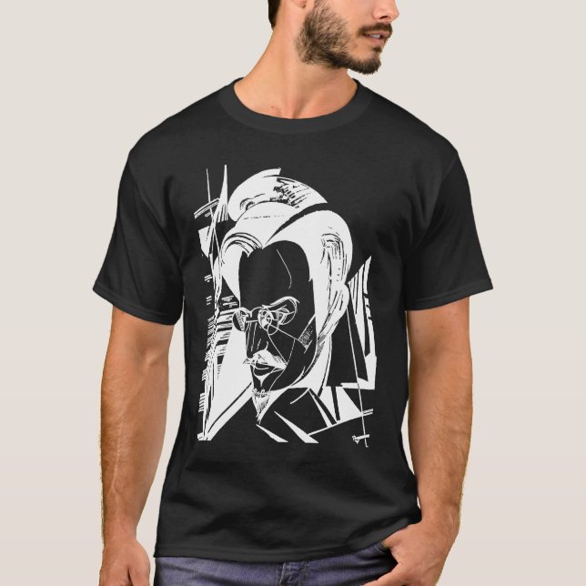 Camiseta Leon Trotsky portrait (Anverso)