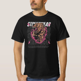 Camiseta león vestido