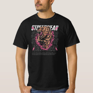 Camiseta león vestido