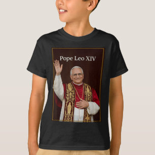 Camiseta León Xiv - Dios bendiga al Papa León Xiv